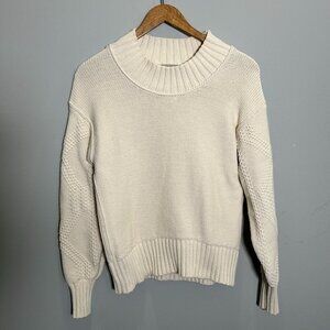 EVERLANE Women's Knitted Cream Sweater - XS